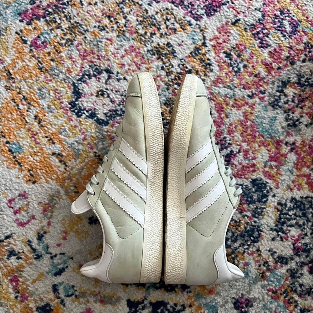 Adidas Cream and White Casual Sneakers